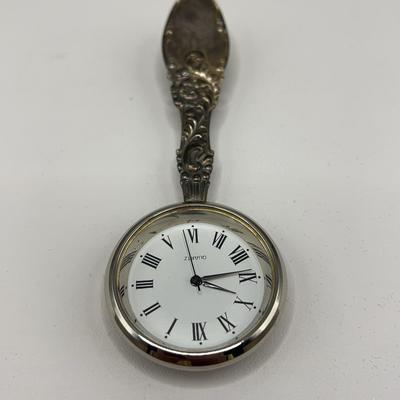 Spoon Pendant With Watch