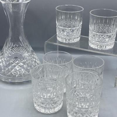 Geometric Decanter And Glasses 