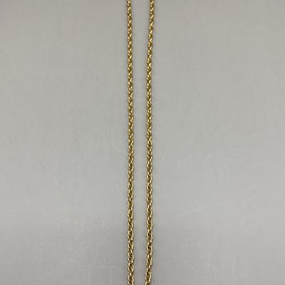 14kt Yellow Gold Rope Chain