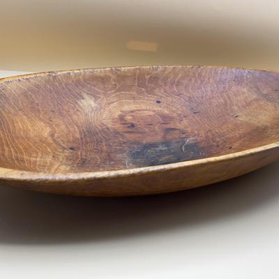 Large Vintage Dough Bowl 