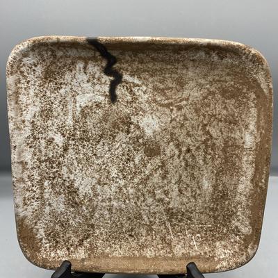 Square Double Signature McCarty Salad Plate 