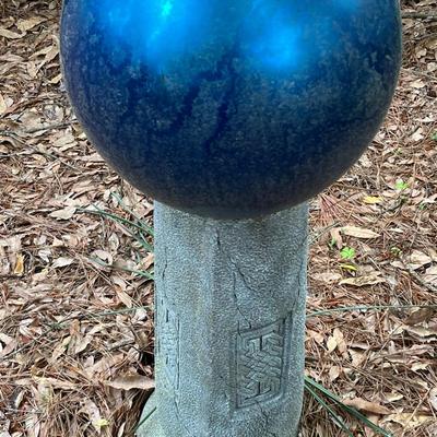 A Blue Garden And Lawn Ornament