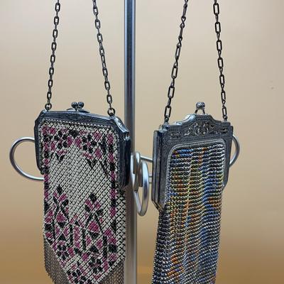 Vintage Mandolin Co. And Whiting & Davis Co. Mesh Purses