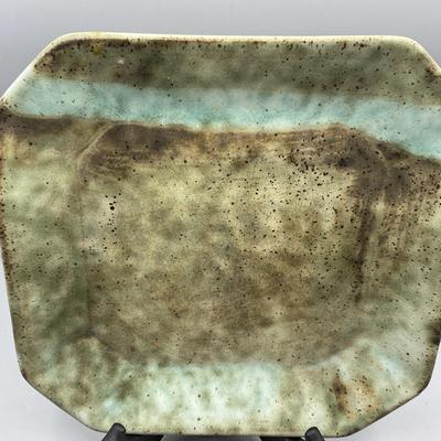 Square Salad Plate By Peter’s Pottery 
