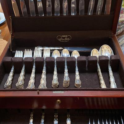 Reed & Barton Sterling Tara Flatware And Case  