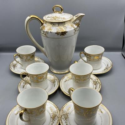 Noritake Coffee And Tea Serving Set 