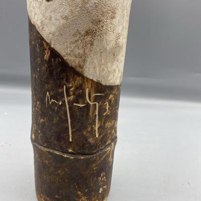 McCarty Pralines And Cream Bamboo Vase 