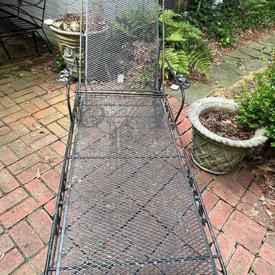 Wrought Iron Lounge