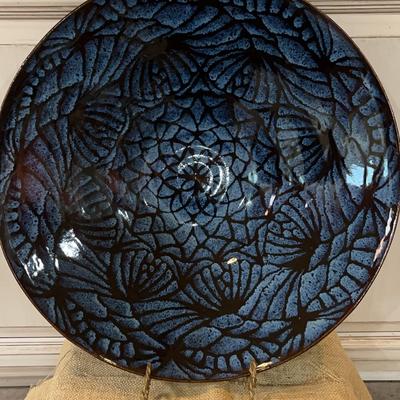 T. Puterbaugh Gill 1989 Pottery Bowl 