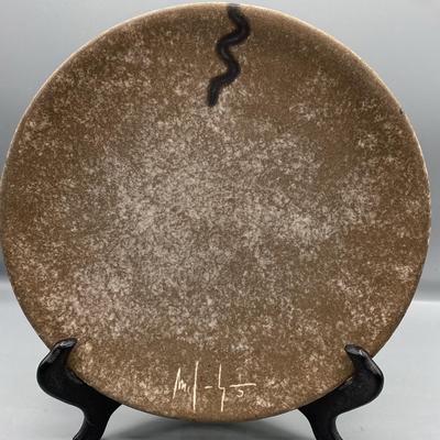 McCarty Signed Dinner Plate 