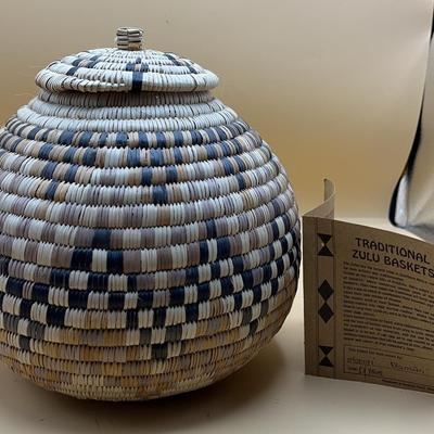 Traditional Zulu Basket