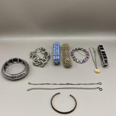 Silvertone Bracelet Assortment