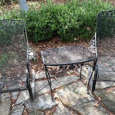 Black Iron Patio Furniture 