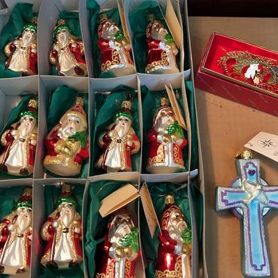 Old World Christmas Santa’s Ornaments And More 