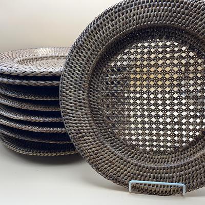 Rattan Chargers 