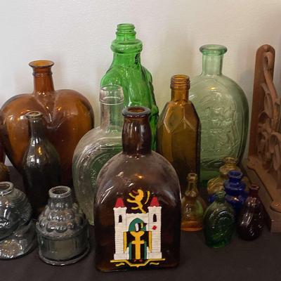 Old Bottles, “Fake” Books With Old Bookends, And More