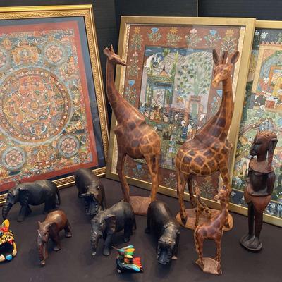 Wooden Wildlife Art