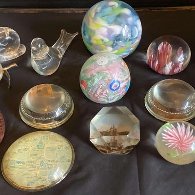 Decorative Glass Paperweights