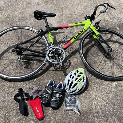 Youth Road Bike By Giant Plus Accessories 