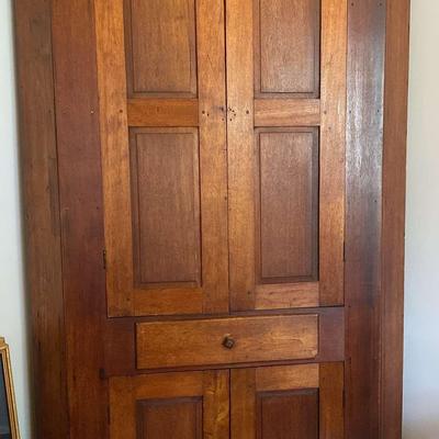Vintage Corner Cabinet