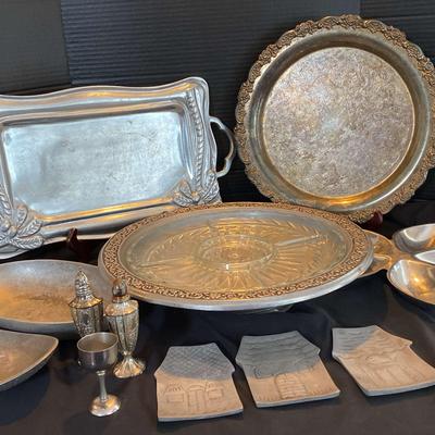 Pewter Featuring Vintage Wilton Lazy Susan