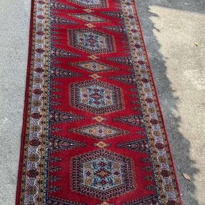 13ft Burgundy Floor Runner