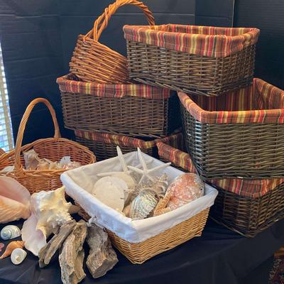 Baskets And Seashells
