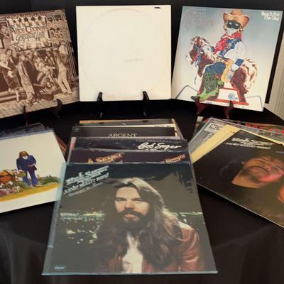 Vinyl Collection Featuring The Beatles White Album, Alice Cooper & Allman Brothers