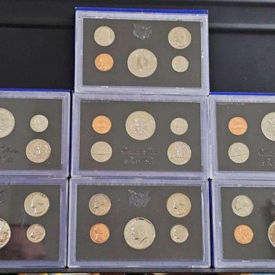 1970-1972 United States Proof Sets