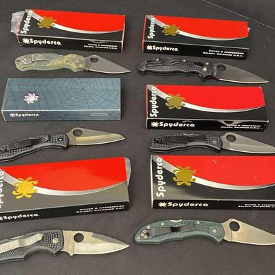 Pocket Knives Featuring Spyderco