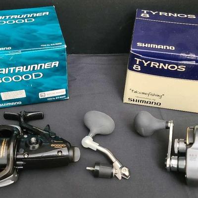Two Shimano Fishing Reels 