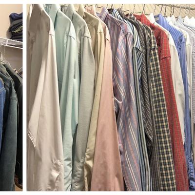 Men’s Clothing Lot Featuring IZOD