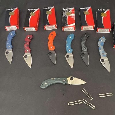 Pocket Knives Featuring Spyderco