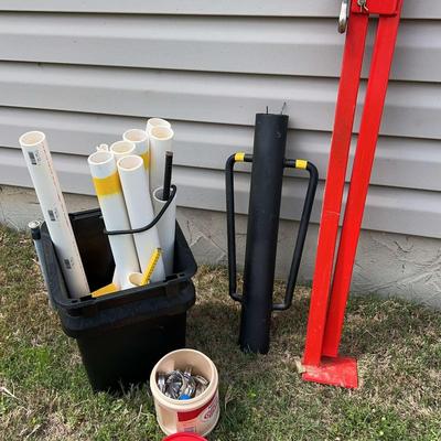 Fence Post Driver, Speeco T-Post Puller And More