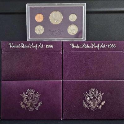 1986 United States Proof Sets 