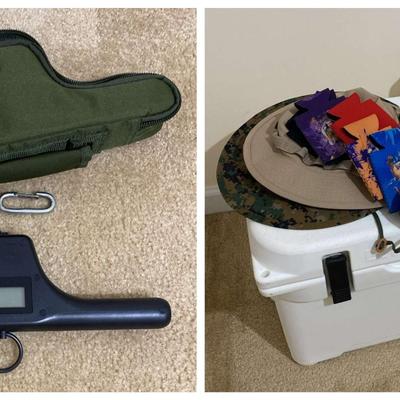 Fishing Scale Featuring Wychwood & Cooler Featuring Engel