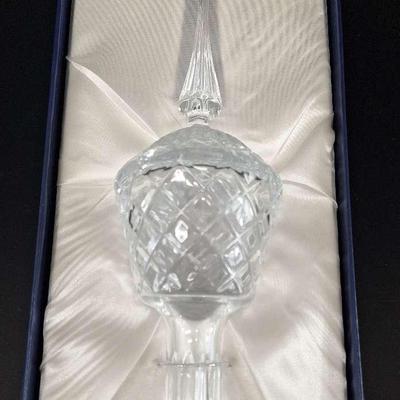 Lenex Crystal Tree Topper Ornament