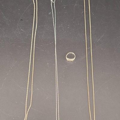 Lot of Sterling Silver Pieces 7g