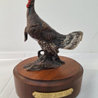 Prairie Gobbler Harvey Rattey 1993 Statue 