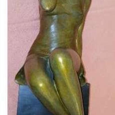 Beautiful Rodd Ambroson Bronze Sculpture -Signed - Serenity