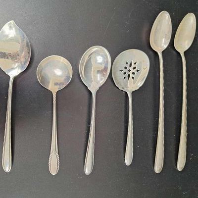 6 925 Sterling Silver Spoones 172gm
