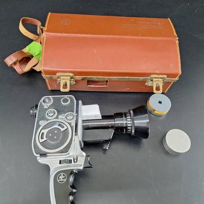 Vintage Bolex Paillard Zoom Reflex Movie Camera UNTESTED - Made in Switzerland