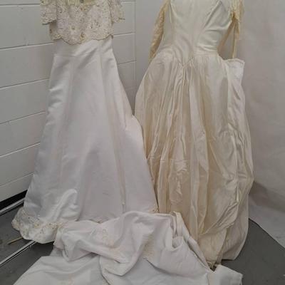2 Vintage Wedding Gowns