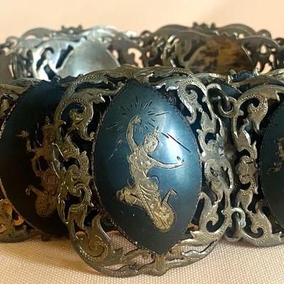 Siam Sterling Silver Belt 