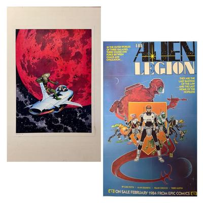 Alien Legion, Frank Frazetta Poster