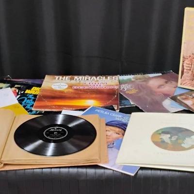 A Variety Of Vinyl Records 