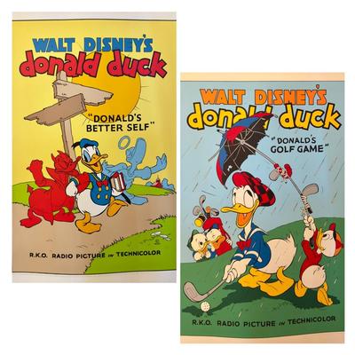 Walt Disneys Donald Duck Serigraph Posters 