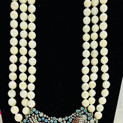 Heidi Daus "Reel McKoi Koi Fish" Necklace