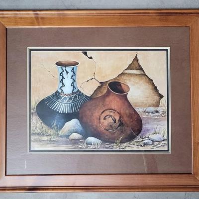 Debra Little Print "By the Old, Broken Wall"