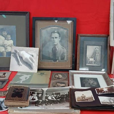 Vintage Photos Including some on Metal